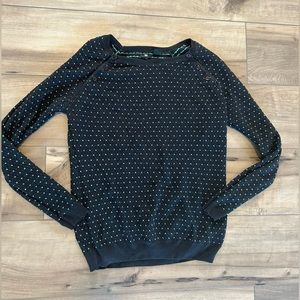 DC Sweater Women’s Medium Black Green